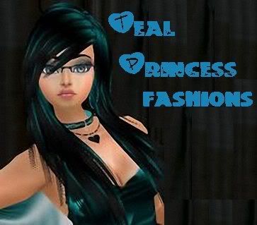 Teal Princess Fashions