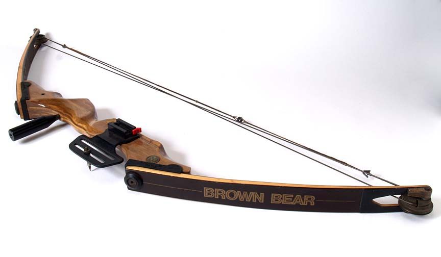 Vintage Bear Brown Bear Compound Bow 37" String Length eBay