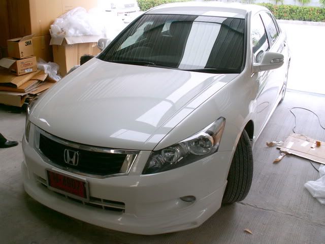 [ขาย] ชุดแต่ง Honda New Model ติดตั้งถึงบ้าน / กรอบป้าย,ป้ายพับ,กันสาด,Logo,Sticker ส่งฟรี
