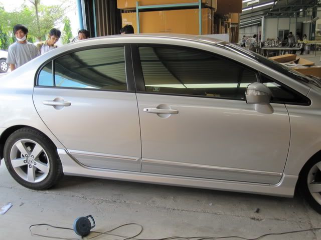 [ขาย] ชุดแต่ง Honda New Model ติดตั้งถึงบ้าน / กรอบป้าย,ป้ายพับ,กันสาด,Logo,Sticker ส่งฟรี