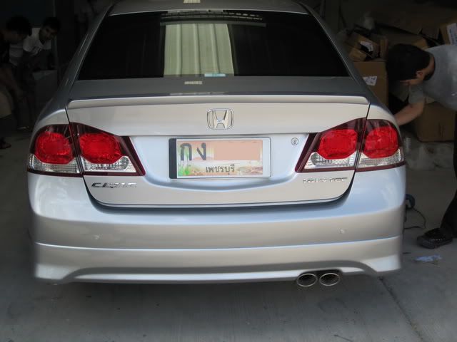 [ขาย] ชุดแต่ง Honda New Model ติดตั้งถึงบ้าน / กรอบป้าย,ป้ายพับ,กันสาด,Logo,Sticker ส่งฟรี