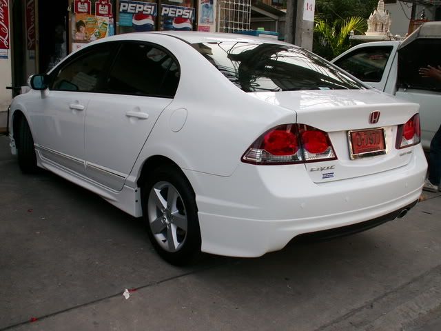 [ขาย] ชุดแต่ง Honda New Model ติดตั้งถึงบ้าน / กรอบป้าย,ป้ายพับ,กันสาด,Logo,Sticker ส่งฟรี
