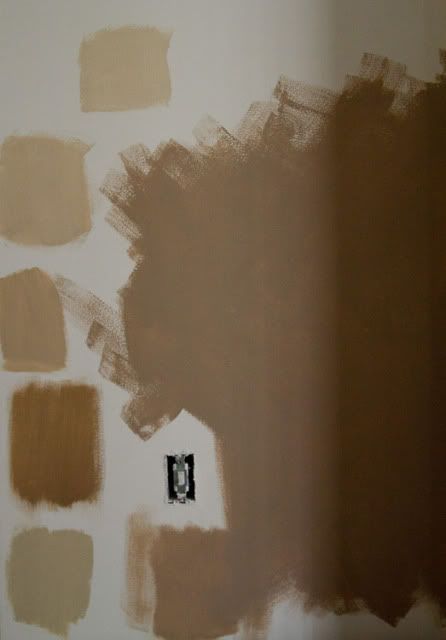 testing paint colors