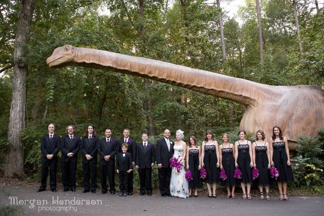 Durham Museum Life and Science Wedding Reception Photography