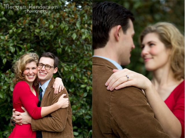 Duke Gardens and Downtown Durham Engagement photos