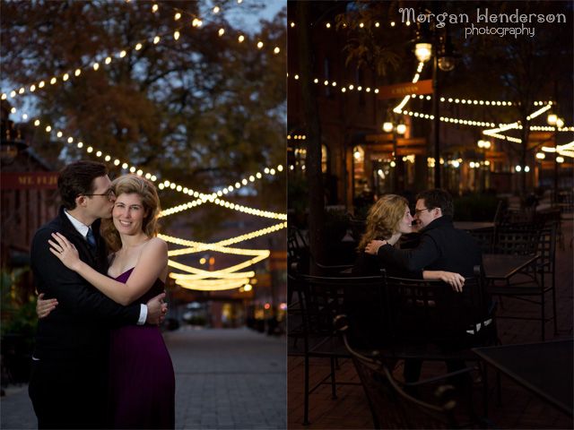 Duke Gardens and Downtown Durham Engagement photos