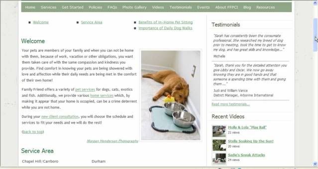 Pet sitting in Durham, NC