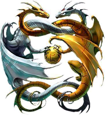 Entwined Dragons Image