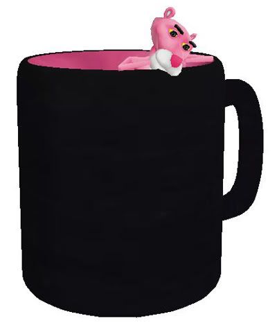 A Black &amp; Pink Mug