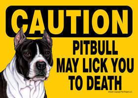 Caution: Pit Bull Pictures, Images and Photos
