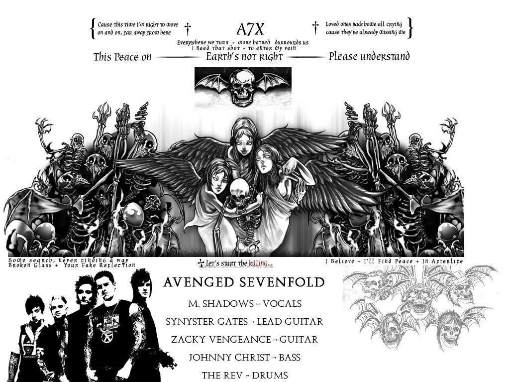 Avenged Sevenfold Dear God Graphics Code | Avenged Sevenfold Dear God ...