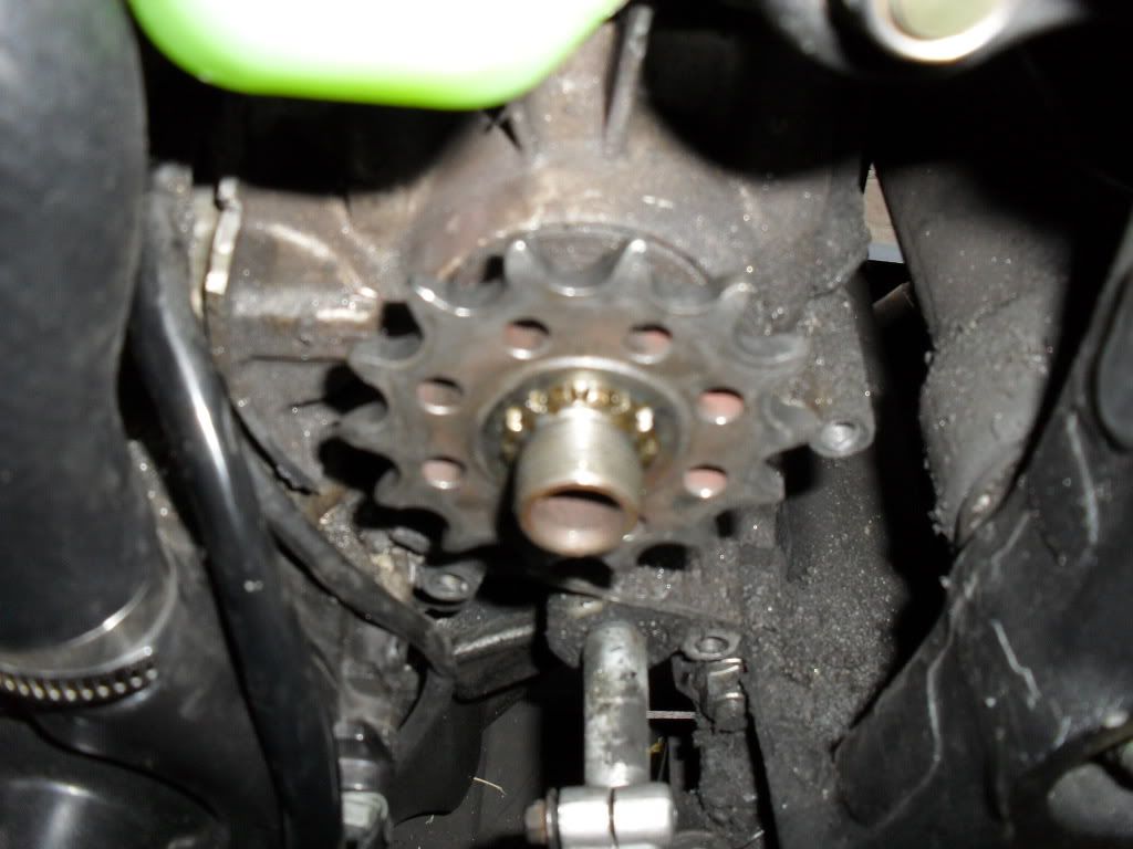 which way does the vortext sprocket go on? Kawasaki Motorcycle Forums