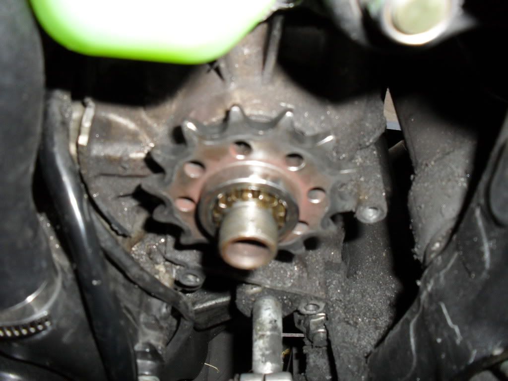 which way does the vortext sprocket go on? Kawasaki Motorcycle Forums