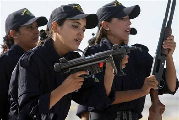 Algeria Women Soldiers