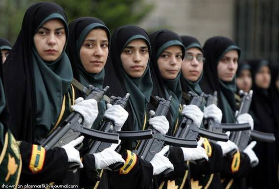 Iran Women Soldiers