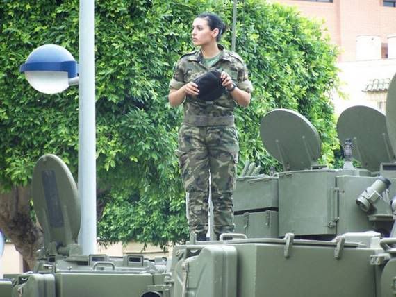 Spain Women Soldiers
