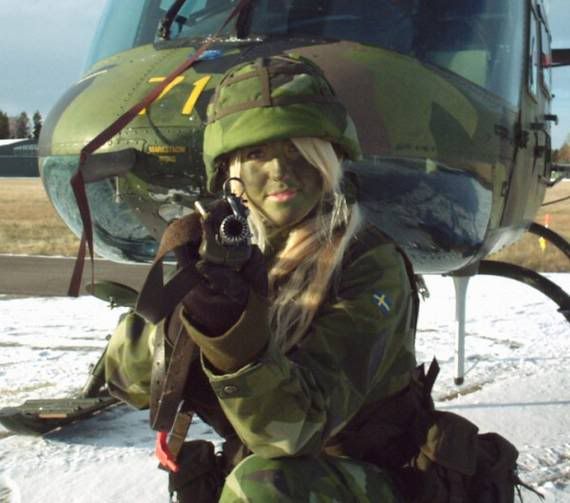 Sweden Women Soldiers