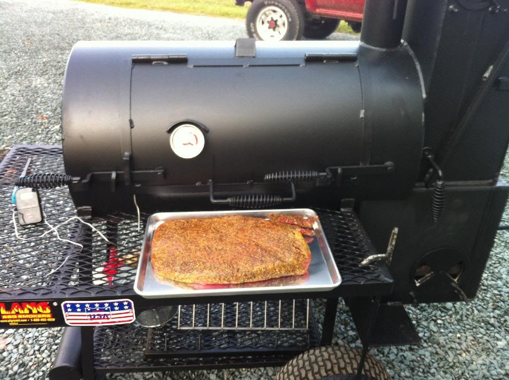 First Brisket On The Lang New Years Eve Special The Bbq