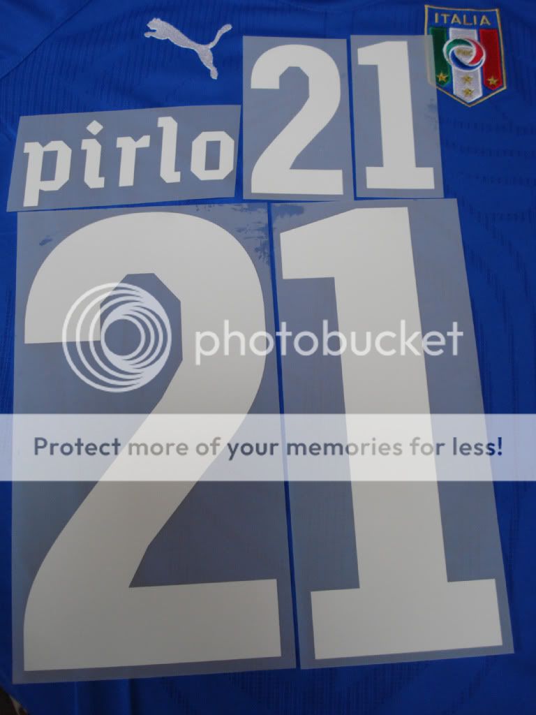 OFFICIAL ITALY HOME 10/11 DEL PIERO 10 SHIRT 2010 / L  