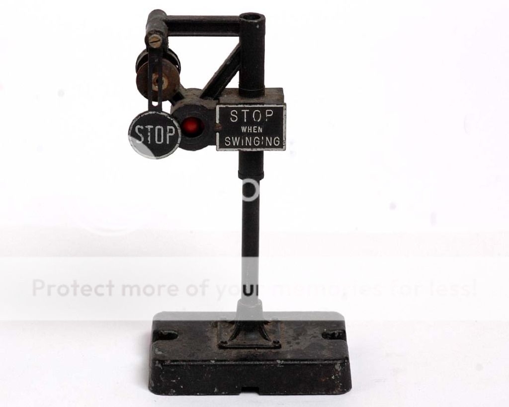 Lionel No. 140 Stop When Swinging Sign Signal 140 50  