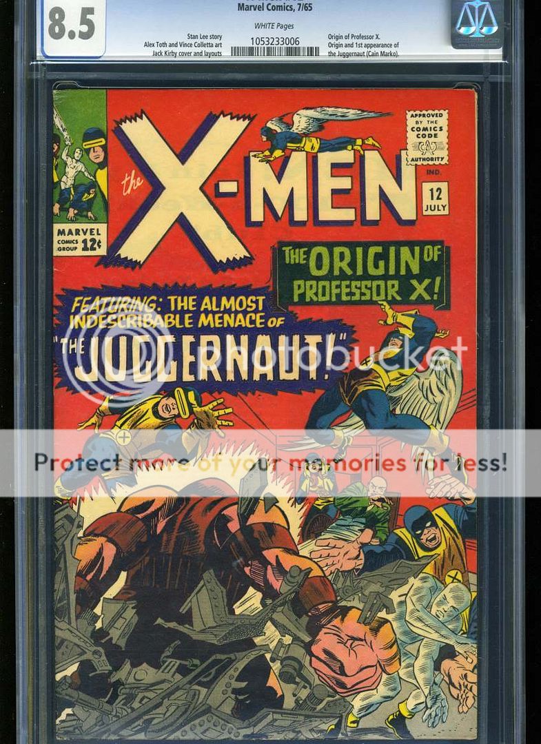 cgc 8.5 X men #12