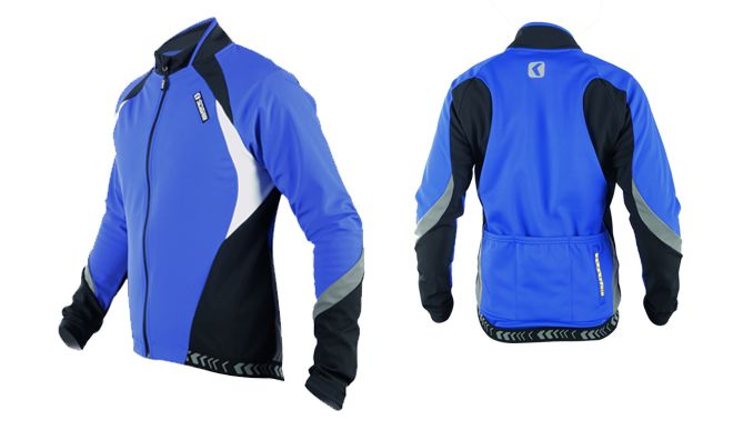 2011 SOBIKE Cycling Winter Jacket Aurora Blue  