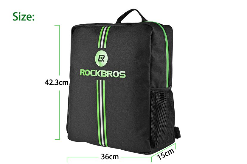 rockbros folding bike carry bag