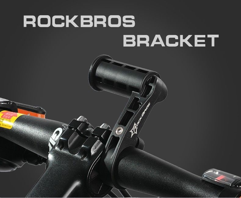 ROCKBROS Bike Light Holder Flashlight BracketRotating Quick Release Lamp Holder