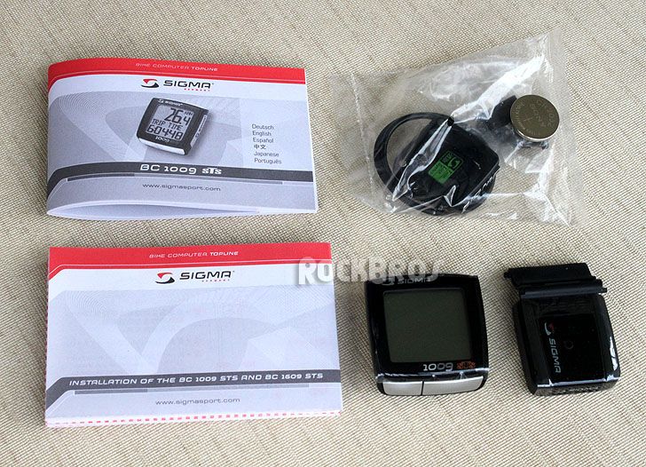 Sigma 1009 STS Wireless Speedometer Bike Computer