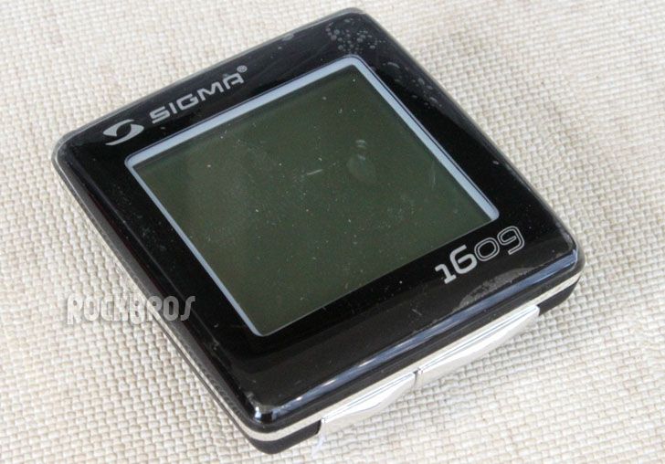 SIGMA BC 1609 Wire Speedometer Bike Computer Black  