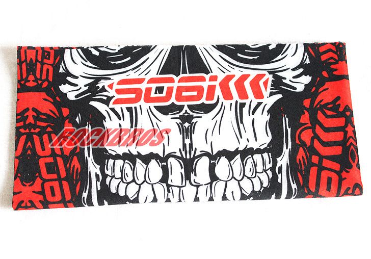 SOBIKE Cycling Scarf Headwear Headband Neck Warmer Satan  