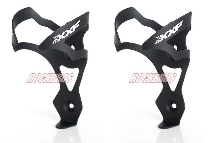 XXF Bike Aluminum Water Bottle Cage Holder Black 2pcs  