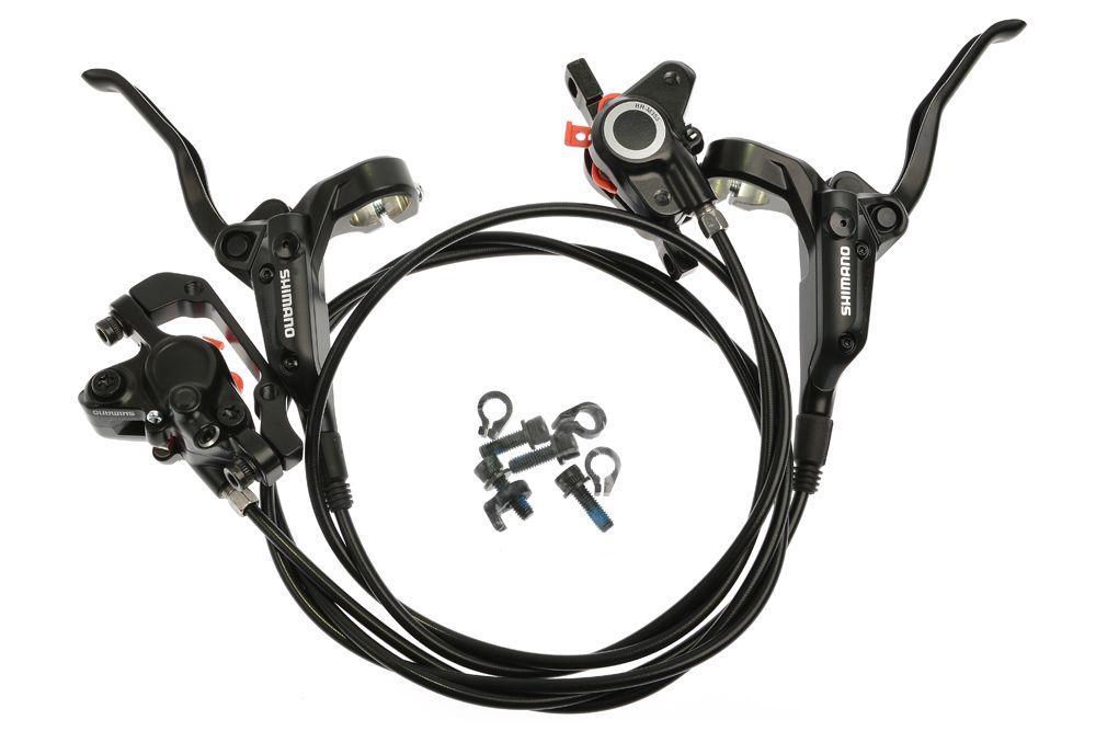 Shimano Bike Br Bl M355 Hydraulic Disc Brake Set Front And Rear Caliper Black Ebay