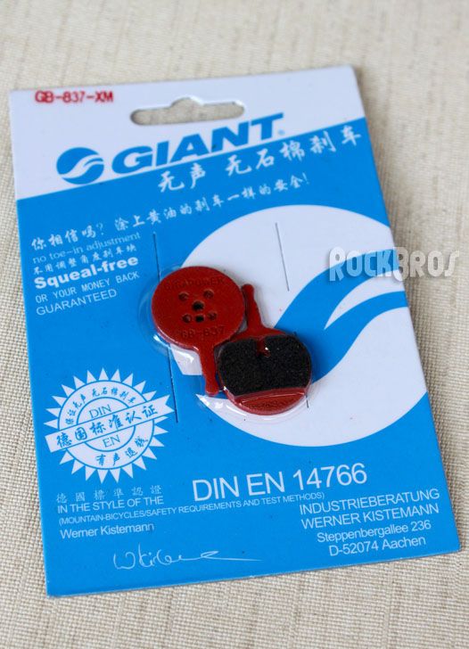 GIANT Original Disc Brake Replacement Pads Avid BB5  