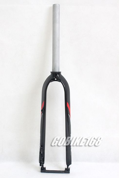 MOSSO 26 MTB Carbon & Aluminium Rigid Straight Fork Disc Brake Only 