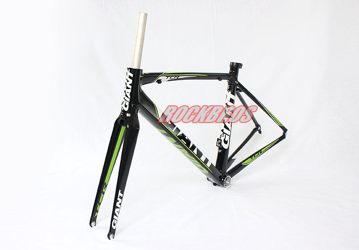 2012 GIANT Road Bike TCR Aluminum Frame Carbon Fork 465mm Size S GREEN 