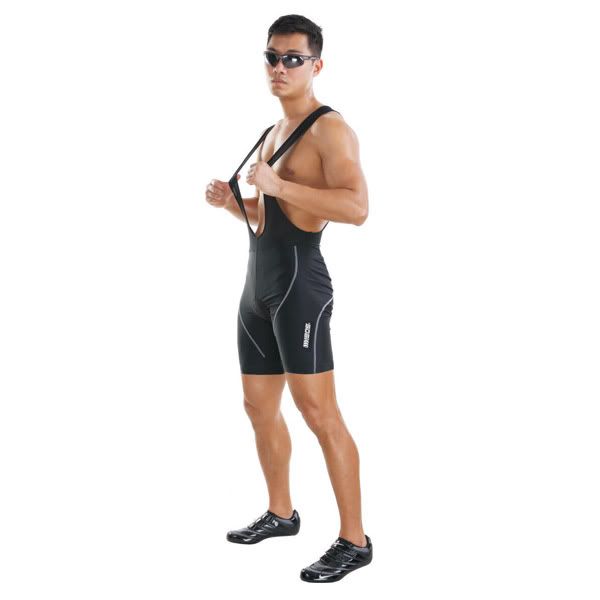 SOBIKE Bike Cycling Bib Shorts Black  