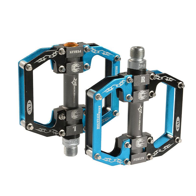 ROCKBROS Cycling Bicycle Sealed Bearing Pedals Aluminum Pedal Bearing 9 ...