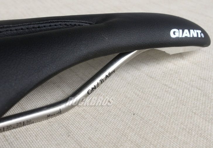 GIANT Road Bike MTB Saddle Seat Rail Ti Black Velo  