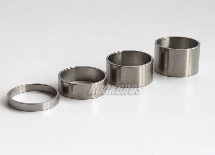 Titanium Ti Bike Spacer 1 1/8 4pcs(5 10 15 20mm)  