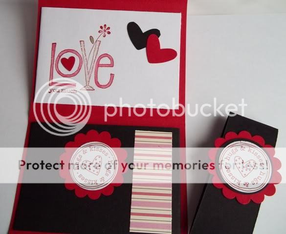 Stampin Up photo album scrapbook card LOVE YOU PY LOT  