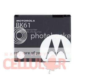 Original OEM Motorola BK61 Cell Phone Battery SLVR L7 L7C L9  