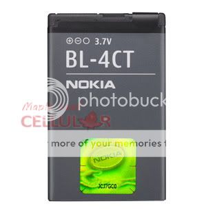 Original OEM Nokia BL 4CT Cell Phone Battery 6700 Slide  