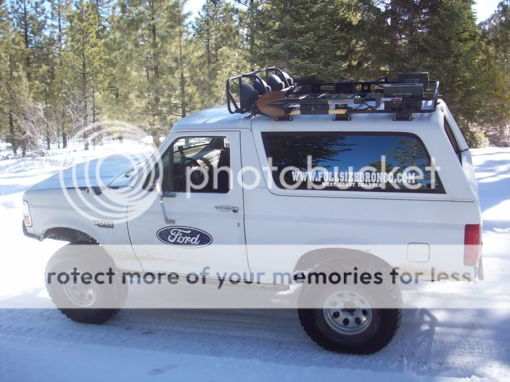 Ford bronco cargo rack #3